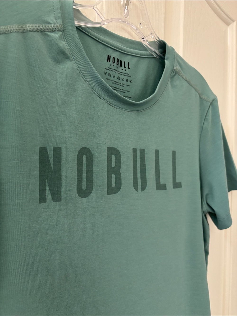 NOBull Green Graphic T-Shirt Tee Top Size Medium - Picture 5 of 11